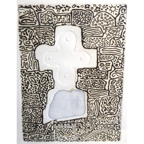 214 - Derek Hyatt, 'Riva Cross Easter', 2/35 mixed media, no date: 55x54cm. VAT & Buyers Premium apply, AR... 