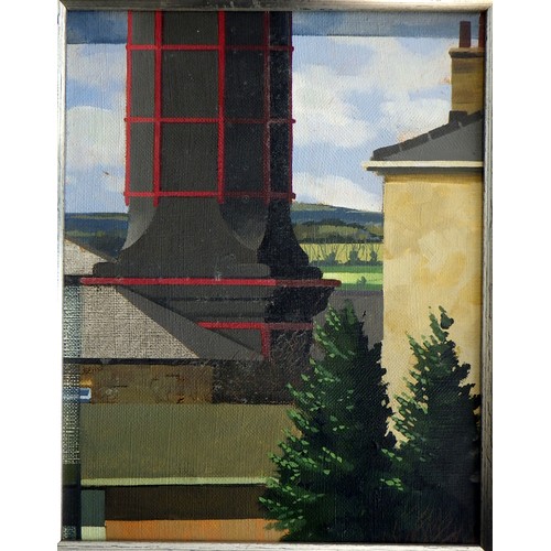 69 - Two Graeme Willson pictures, 'Otley Mills I', and 'Otley Mills II', both unsigned, no date and 24x29... 