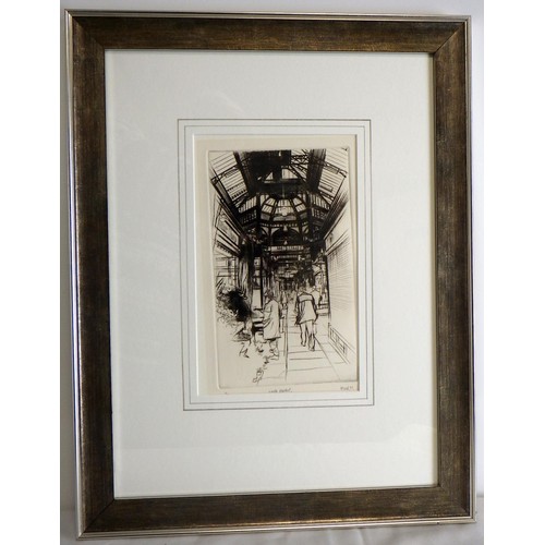 295 - Alan Flood, Leeds interest prints: 'City Square, Leeds', 'County Arcade, Leeds', 'Town Hall, Leeds',... 