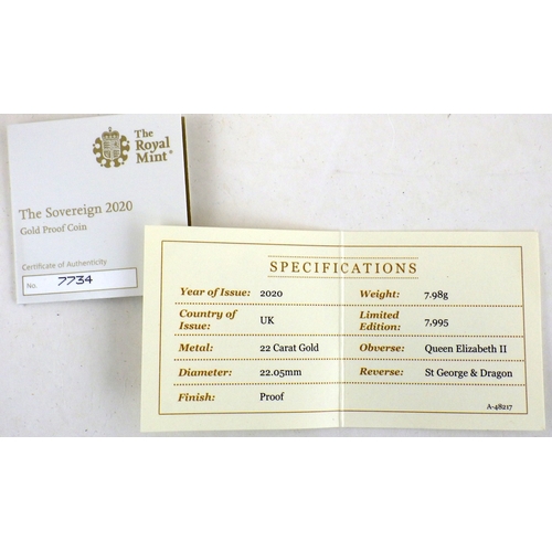 38 - A Royal Mint 2020 