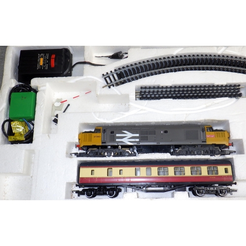 A Hornby Motor Rail train set