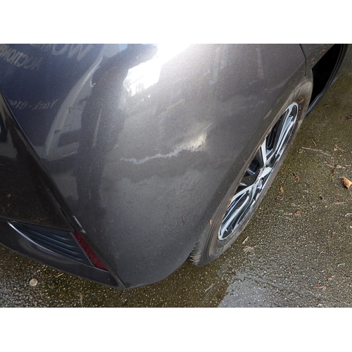 916 - A Toyota Yaris, YC68 LCU, grey, Icon Tech VVT-I Hev Cvt, 5 door hatchback, 1497cc Petrol Hybrid, sho... 