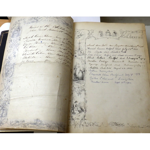 11 - A leather bound Bible, late 19th cent published James S Virtue, London & New York.