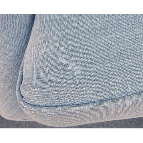 690 - A pair of light grey Neptune two seater sofa's, 175cm wide, marks