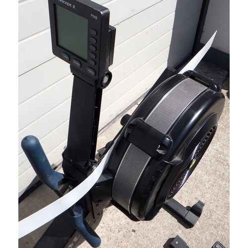 A Concept 2 Row ERG rowing machine, in two sections (a/f)