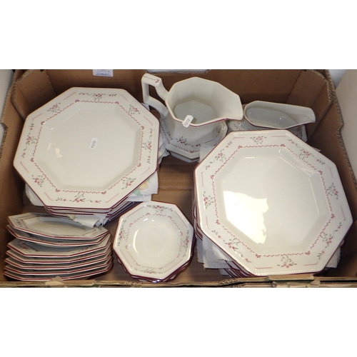 A large qty of Johnson Bros tableware