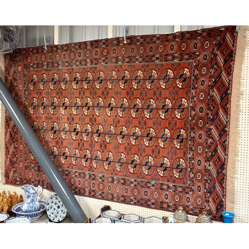 616 - A Tekke Turkoman Bokharra style rug 150 x 240cm AF