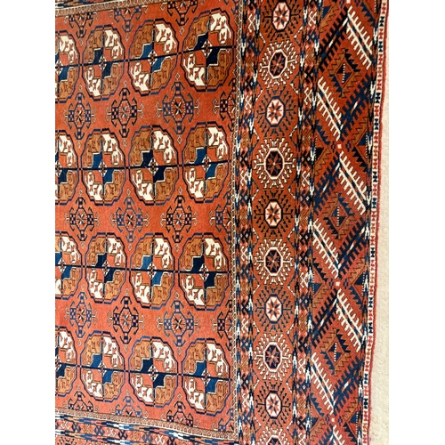 616 - A Tekke Turkoman Bokharra style rug 150 x 240cm AF