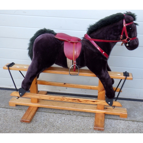 659 - A rocking horse, 100cm tall