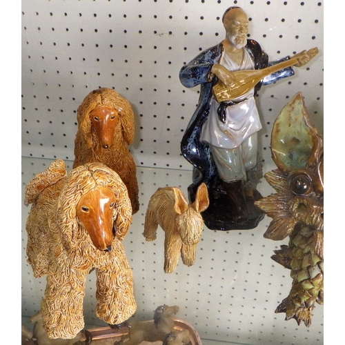 110 - Two Chinese Mudmen etc AF