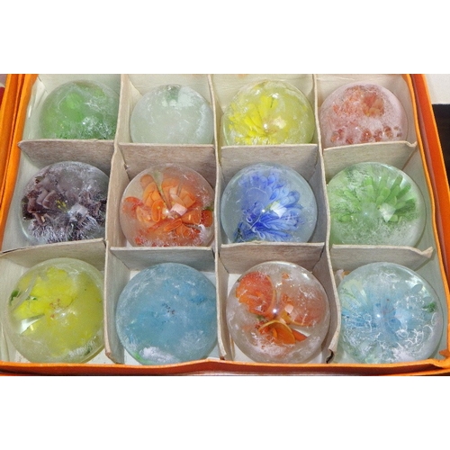 66 - A group of misc Oriental glass paperweights (2)