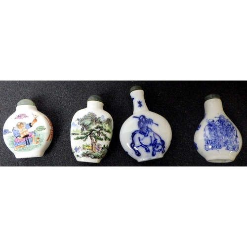 179 - A group of 9 Chinese snuff bottles