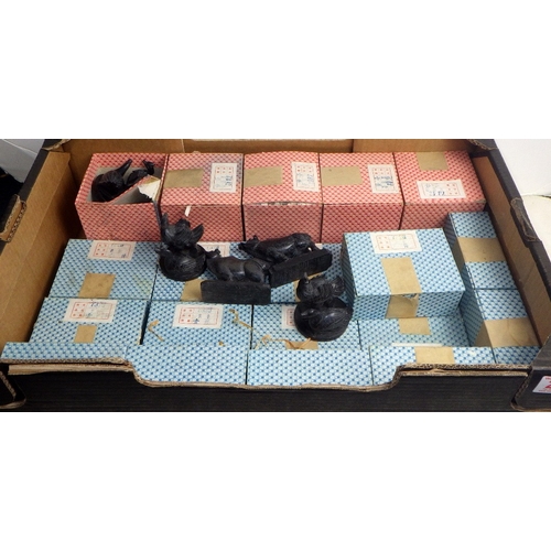 214 - A qty of carved and polished stone animals