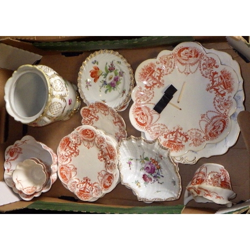 269 - A large qty of misc ceramics to inc misc tea ware, Oriental lamp, glass etc AF (4)