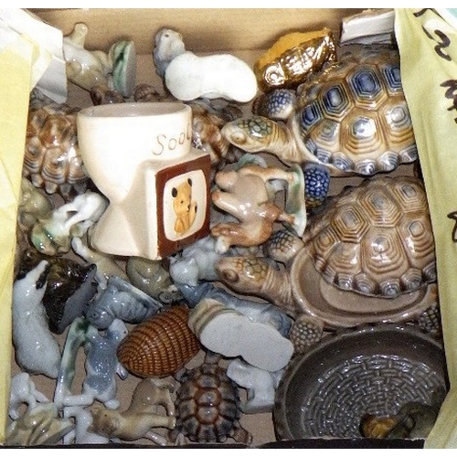 270 - A group of 19thC and later ceramics, Wade etc AF (2)