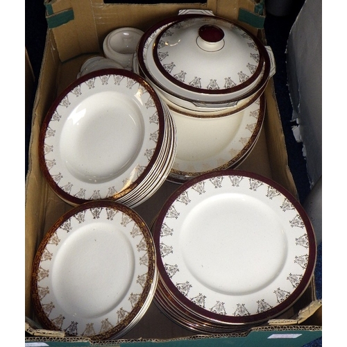 273 - A qty of tea ware to inc Royal Albert etc together with Meakin dinnerware (2)