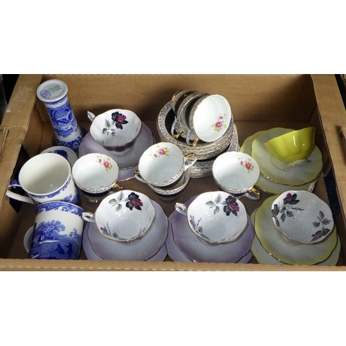 273 - A qty of tea ware to inc Royal Albert etc together with Meakin dinnerware (2)