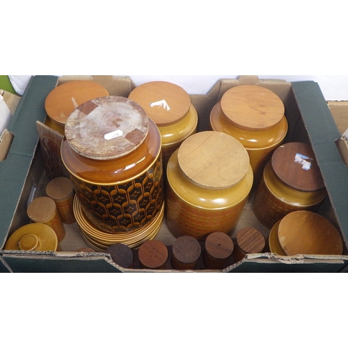 276 - A large qty of Hornsea Saffron kitchen & tea ware (2)