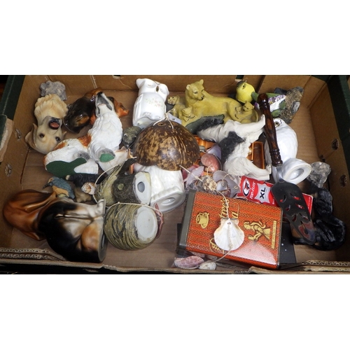 367 - A large qty of misc collectables including Damascus style box af, books, bookmarks etc (3)