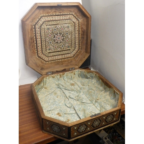 367 - A large qty of misc collectables including Damascus style box af, books, bookmarks etc (3)