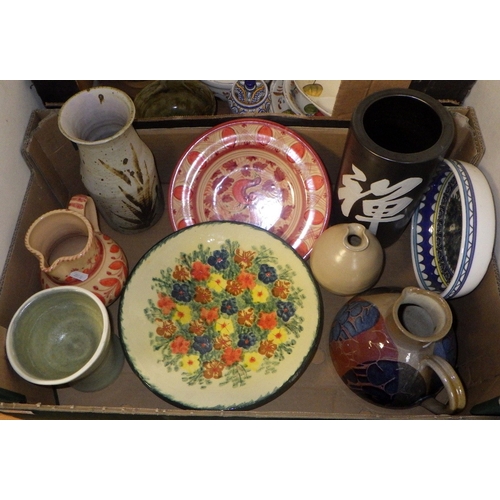 380 - A qty of Art Pottery, Belle Fiore tableware etc (2)