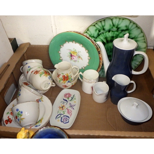 381 - A qty of misc ceramics to inc Shelley, Doulton etc (2)