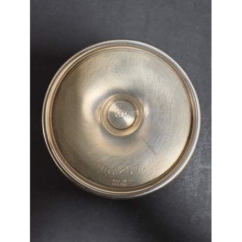 14 - A pair of silver goblets, by Barker Ellis Silver Co., Birmingham 1970, bearing the City of York cres... 