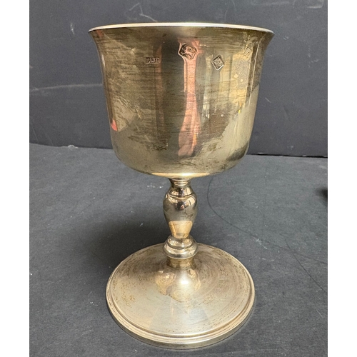 16 - A silver chalice made to commemorate the investiture of H.R.H. Prince Charles as Prince of Wales at ... 