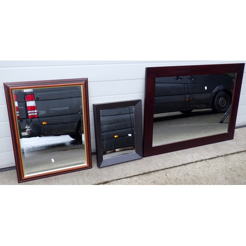 616 - Three wall mirrors