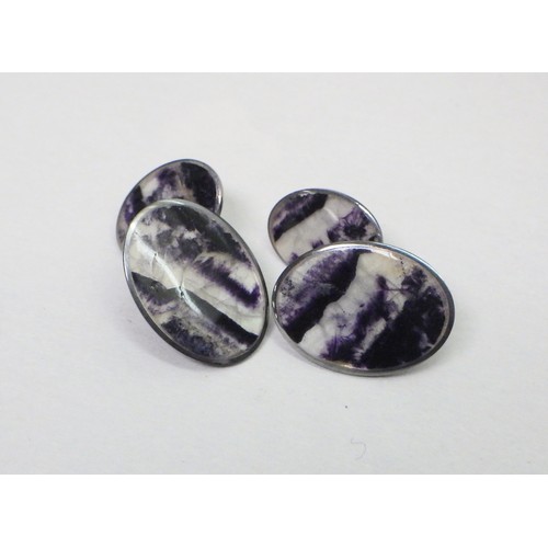 39 - A pair of Links of London London 2012 Olympics commemorative silver cufflinks, cased; two pairs of W... 