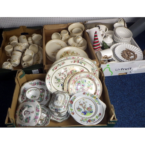 296 - A qty of misc ceramic dinnerware etc to inc Indian Tree (4)