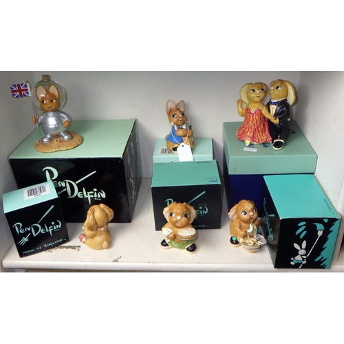 359 - A group of boxed Pendelfin figures