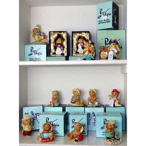 361 - A group of boxed Pendelfin figures