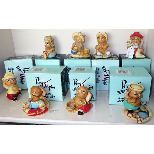 361 - A group of boxed Pendelfin figures