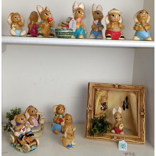 364 - A group of Pendelfin figures, unboxed
