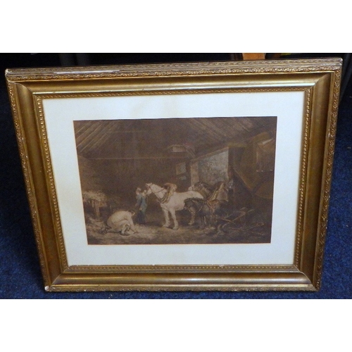 349 - Hunting prints to inc George Morland, CT Garland etc (qty)