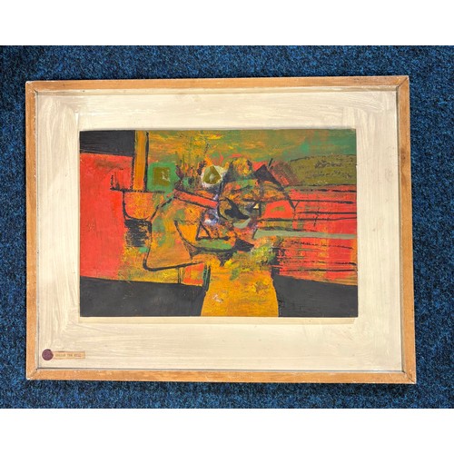 435 - Alexander McNeish [1932-2002] “Inside The Hill” signed and dated 1963