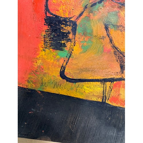 435 - Alexander McNeish [1932-2002] “Inside The Hill” signed and dated 1963