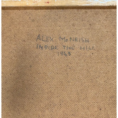 435 - Alexander McNeish [1932-2002] “Inside The Hill” signed and dated 1963