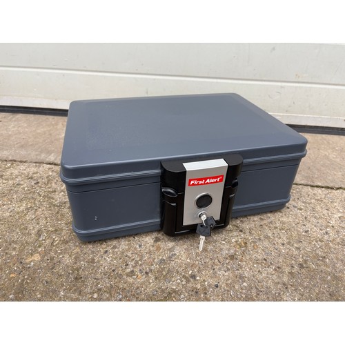 A First Alert strongbox 40 x 30cm