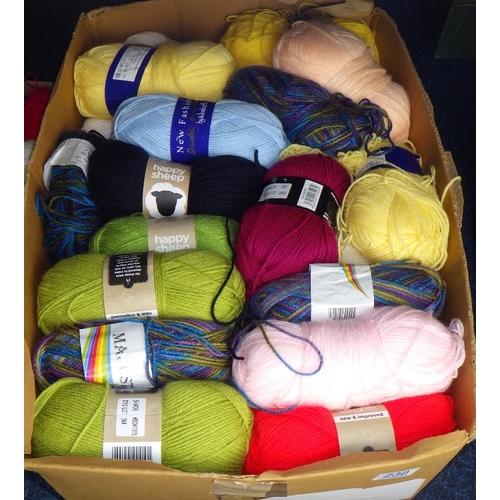 Two boxes of wool