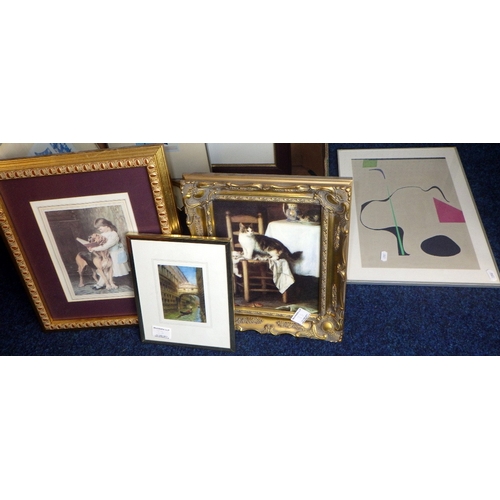 33 - A qty of misc prints (qty)