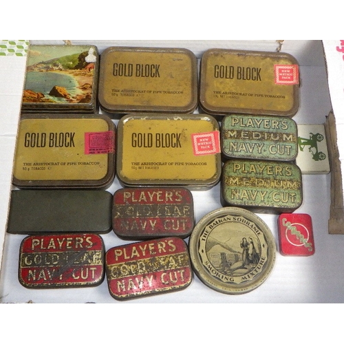 51 - A qty of vintage advertising tins (2)