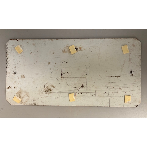 301 - A Fresh Disinfectant enamel advertising sign 36 x 18cm