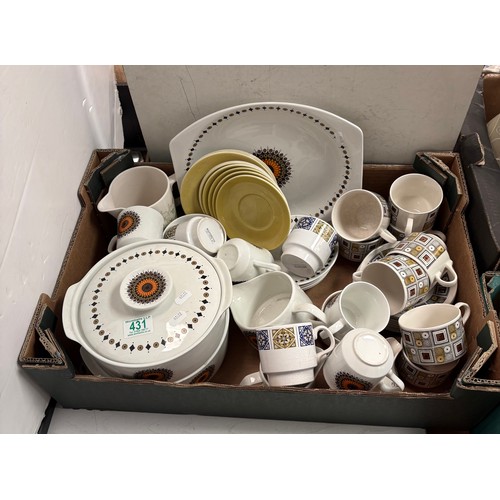 A qty of misc Studio tea ware etc AF
