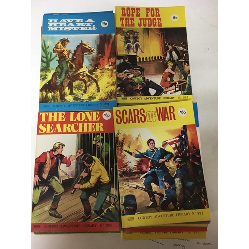 2281 - Cowboy adventure library magazines, x105, #800-899