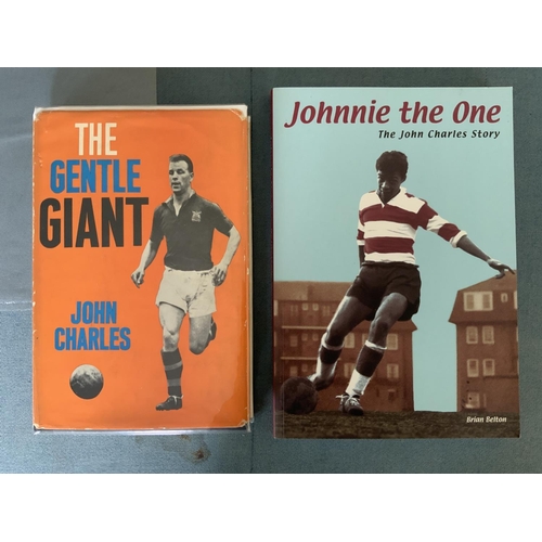 1413 - John Charles Wales Signed Football Book: The Gentle Giant hand signed without dedication which is a ... 