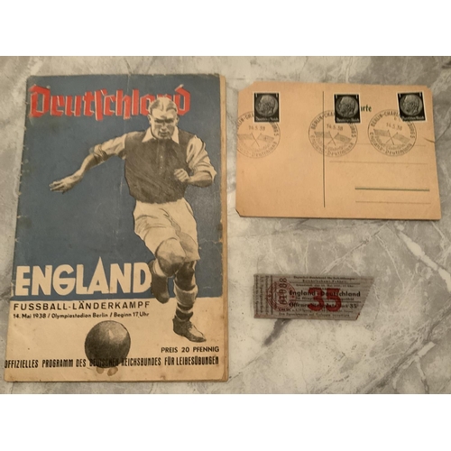 190A - Best Ever England Away Football Programme + Ticket Collection: One off chance to obtain this incredi... 