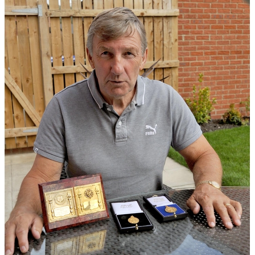 2A - WITHDRAWN  Colin Todd 71/72 + 74/75 Derby County League Winners Medals: From the early 70s period wh... 