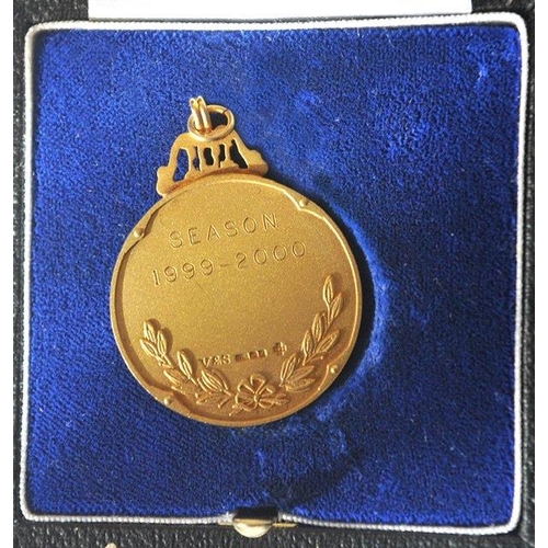 3 - WITHDRAWN  Andy Todd 99/00 Charlton Athletic 1st Division Winners Football Medal: Gold medal states ... 